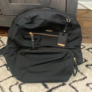 Black TUMI backpack